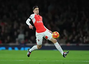 Gabriel vs Bournemouth: Arsenal's Defender in Action during the 2015-16 Premier League Clash