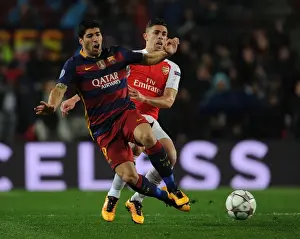 Gabriel vs. Luis Suarez: A Football Showdown in the UEFA Champions League - Arsenal vs. Barcelona