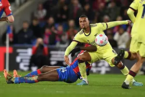 Gabriel vs Mateta: Intense Battle at Selhurst Park - Crystal Palace vs Arsenal, Premier League 2021-22