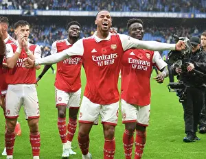 Chelsea V Arsenal 2022-23 Prints: Gabriel's Celebration: Arsenal's Triumph Over Chelsea in the 2022-23 Premier League