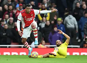 Gabriel's Powerful Show: Arsenal Overpowers Brentford