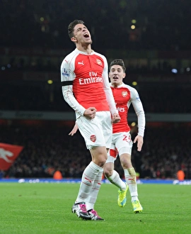 Gabriel's Thrilling Goal: Arsenal vs. Bournemouth (2015-16)