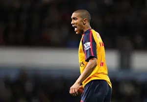 West Ham United V Arsenal 2008-09 Prints: Gael Clichy in Action: Arsenal's Victory over West Ham United (2008)