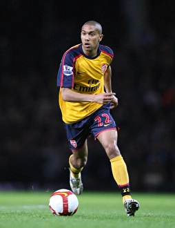 West Ham United V Arsenal 2008-09 Prints: Gael Clichy in Action: Arsenal's Win at West Ham United, 26/10/08 (0:2)