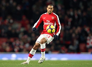 Arsenal v Liverpool 2009-10 Gallery: Gael Clichy (Arsenal). Arsenal 1: 0 Liverpool. Barclays Premier League. Emirates Stadium