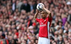 Images Dated 9th May 2010: Gael Clichy (Arsenal). Arsenal 4: 0 Fulham. Barclays Premier League. Emirates Stadium