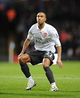 Aston Villa v Arsenal 2009-10 Gallery: Gael Clichy (Arsenal). Aston Villa 0: 0 Arsenal. Barclays Premier League