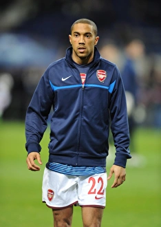 FC Porto V Arsenal 2009-10 Prints: Gael Clichy (Arsenal). FC Porto 2: 1 Arsenal, UEFA Champions League, First Knock-out Round