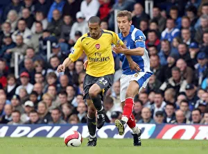 Images Dated 15th May 2007: Gael Clichy (Arsenal) Gary O Neill (Portsmouth)