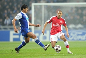 Gael Clichy (Arsenal) Hulk (Porto). FC Porto 2:1 Arsenal, UEFA Champions League Gael Clichy (Arsenal) Hulk (Porto). FC Porto 2:1 Arsenal, UEFA Champions League