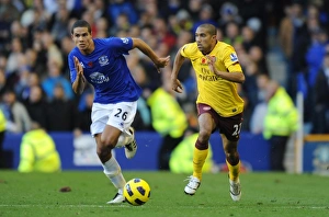 Gael Clichy (Arsenal) Jack Rodwell (Everton). Everton 1:2 Arsenal, Barclays Premier League Gael Clichy (Arsenal) Jack Rodwell (Everton). Everton 1:2 Arsenal, Barclays Premier League