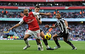 Gael Clichy (Arsenal) Joey Barton (Newcastle). Arsenal 0:1 Newcastle United Gael Clichy (Arsenal) Joey Barton (Newcastle). Arsenal 0:1 Newcastle United