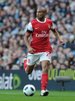 Images Dated 24th October 2010: Gael Clichy (Arsenal). Manchester City 0: 3 Arsenal, Barclays Premier League