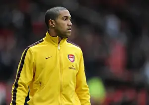 Manchester United V Arsenal FA Cup 2010-11 Prints: Gael Clichy (Arsenal). Manchester United 2: 0 Arsenal, FA Cup Sixth Round