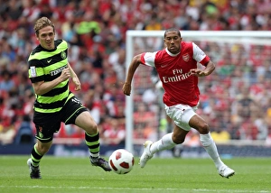 Gael Clichy (Arsenal) Morten Rasmussen (Celtic). Arsenal 3: 2 Celtic. Emirates Cup Pre Season