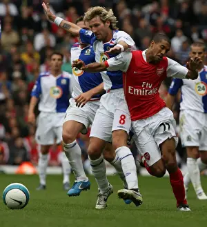 Gael Clichy (Arsenal) Robbie Savage (Blackburn Rovers)