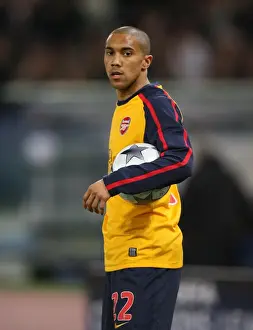 AS Roma V Arsenal 2008-9 Prints: Gael Clichy in Rome: Arsenal's Heartbreaker in Champions League Penalty Shootout vs