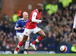 Everton V Arsenal 2006-7 Prints: Gallas vs. Johnson: A Rivalry Ignites at Goodison Park - Everton 1:0 Arsenal