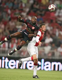 Ajax V Arsenal 2007-8 Prints: Gallas's Goal: Arsenal's Victory over Ajax and Huntelaar (4/8/07)