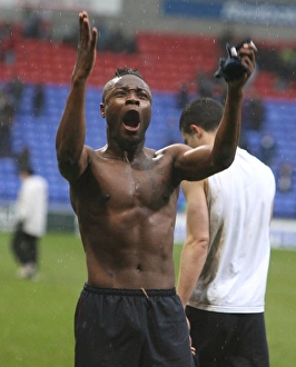 Bolton Wanderers V Arsenal 2007-8 Prints: Gallas's Triumph: Arsenal Edge Past Bolton 3-2