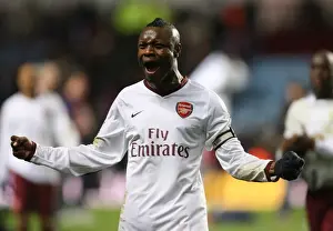 Aston Villa V Arsenal 2007-8 Prints: Gallas's Triumph: Arsenal's Glorious 2-1 Victory Over Aston Villa, 2007