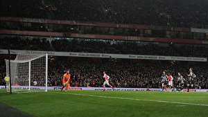 Arsenal V Newcastle United 2014/15 Prints: Game-Changer: Santi Cazorla's Epic Chip Goal vs