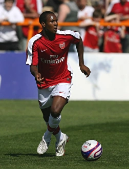 Barnet V Arsenal 2008-09 Prints: Gavin Hoyte in Action: Arsenal's Win at Barnet, 1:2 Pre-Season Friendly, 2008
