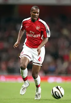 Arsenal V Sheffield United Carling Cup Prints: Gavin Hoyte's Dominant Performance: Arsenal Crushes Sheffield United 6-0 in Carling Cup