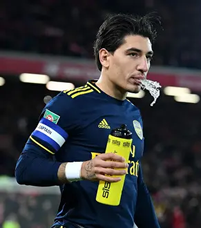 Gearing Up: Hector Bellerin's Determination Ahead of Liverpool vs Arsenal Carabao Cup Clash