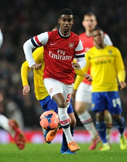 Arsenal V Coventry City - FA Cup 4th Rd 2013-14 Prints: Gedion Zelalem in Action: Arsenal vs Coventry City, FA Cup Fourth Round