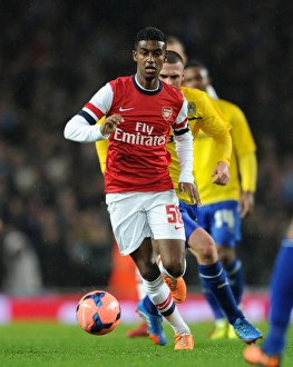 Arsenal V Coventry City - FA Cup 4th Rd 2013-14 Prints: Gedion Zelalem in Action: Arsenal vs Coventry City, FA Cup Fourth Round