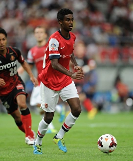 Nagoya Grampus V Arsenal 2013-14 Prints: Gedion Zelalem in Action: Arsenal vs Nagoya Grampus, Japan 2013