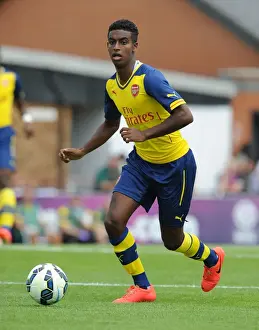 Boreham Wood V Arsenal Prints: Gedion Zelalem in Action: Arsenal's Pre-Season Friendly against Boreham Wood