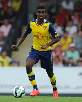 Boreham Wood V Arsenal Prints: Gedion Zelalem in Action: Arsenal's Pre-Season Triumph over Borehamwood