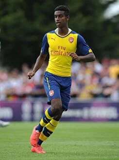 Images Dated 19th July 2014: Gedion Zelalem in Action: Borehamwood vs Arsenal Pre-Season Friendly