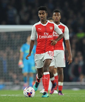 Arsenal V Reading EFL Cup 2016-17 Prints: Gedion Zelalem (Arsenal). Arsenal 2: 0 Reading. EFL Cup 4th Round. Emirates Stadium