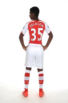 Arsenal Photocall 2014/15 Collection: Gedion Zelalem: New Face of Arsenal Football Club