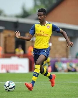 Images Dated 19th July 2014: Gedion Zelalem Shines: Arsenal's Pre-Season Victory over Boreham Wood