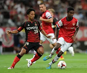 Nagoya Grampus V Arsenal 2013-14 Prints: Gedion Zelalem vs. Taishi Taguchi: Nagoya Grampus vs. Arsenal, 2013-14