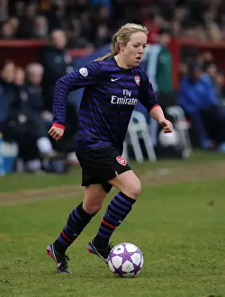 Arsenal Ladies V ASD Torres 2013 Prints: Gemma Davison in Action: Arsenal Ladies vs ASD Torres CF