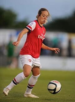 Images Dated 30th August 2012: Gemma Davison in Action: Arsenal vs. Bristol Academy (FA WSL, 2012)