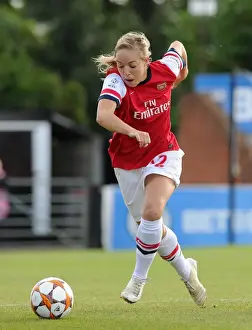 Gemma Davison (Arsenal). Arsenal Ladies 4: 0 Barcelona. UEFA Womens Champions League