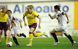 Images Dated 4th November 2010: Gemma Davison (Arsenal) Natalia Sanchon (Rayo). Rayo Vallecano 2: 0 Arsenal Ladies