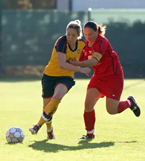 Gemma Davison (Arsenal) Natascha Celouch (Neulengbach)