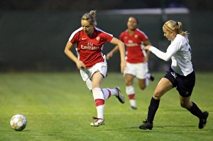 Images Dated 9th October 2008: Gemma Davison (Arsenal) Sandra Betschart (Zurich)