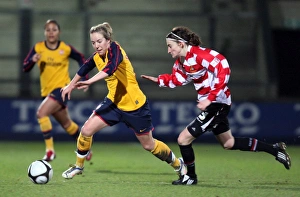 Gemma Davison (Arsenal) Vanessa Leat (Doncaster)