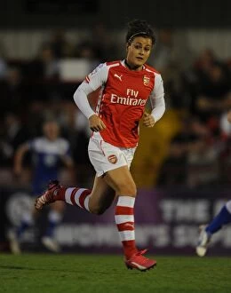 Images Dated 15th April 2015: Gemma Rose in Action: Arsenal Ladies vs. Bristol Academy (WSL Match)