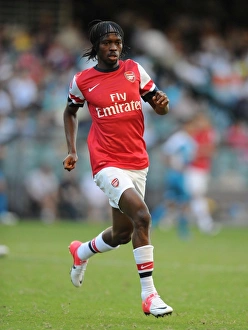 Gervinho in Action: Arsenal FC vs Kitchee FC, 2012