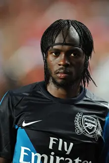Gervinho in Action: Arsenal vs. Benfica (2011) - Pre-Season Friendly, Lisbon