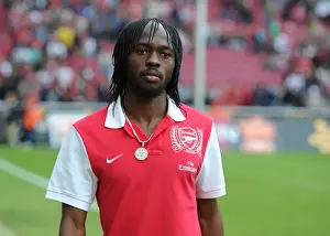 Gervinho in Action: Arsenal vs. Cologne Pre-Season Friendly, 2011